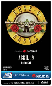 Guns N Roses en México