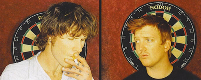 Mark Lanegan junto a Josh Homme en una de sus colaboraciones