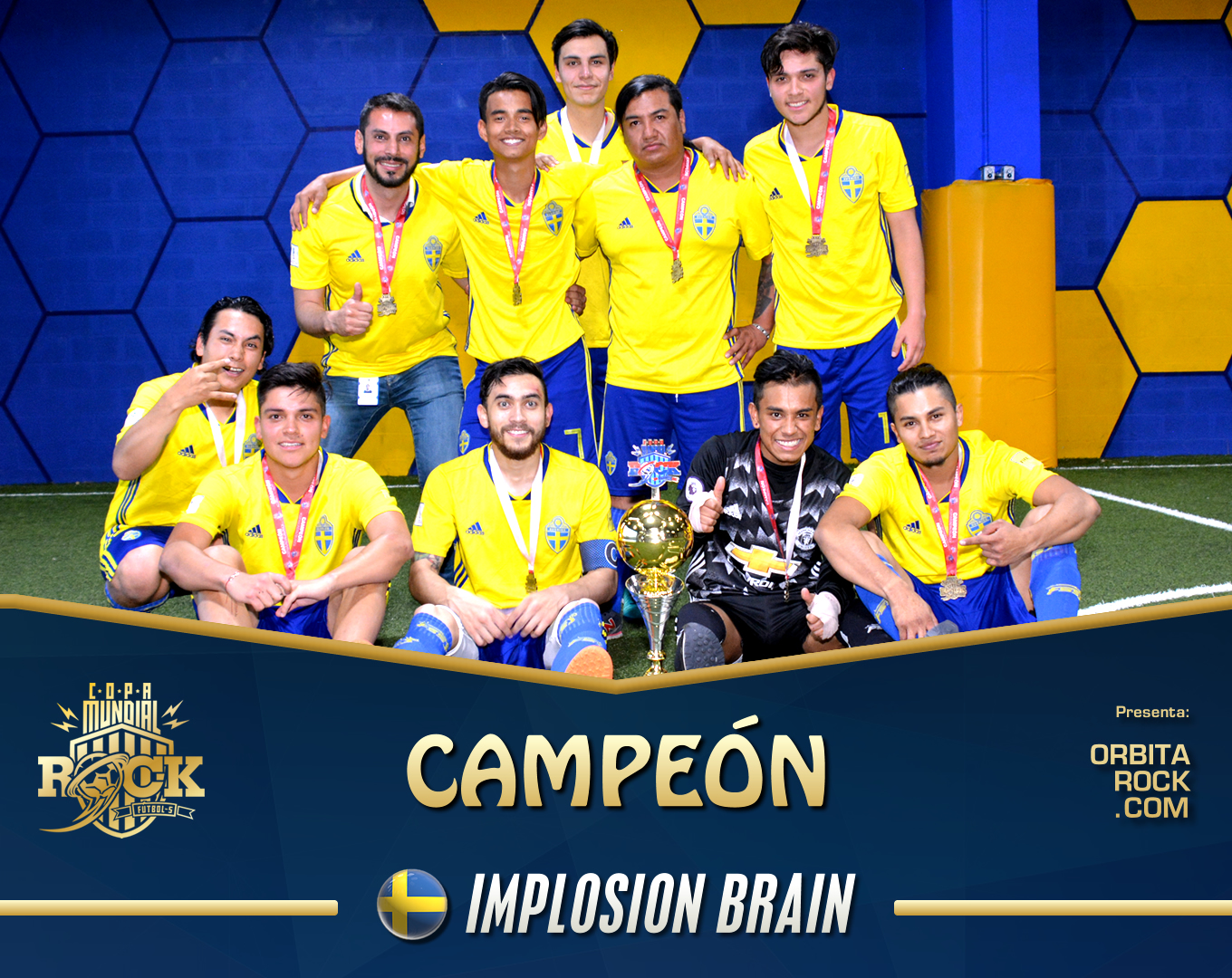 Implosion Brain se coronó campeón de la Copa Mesial del Rock 2018