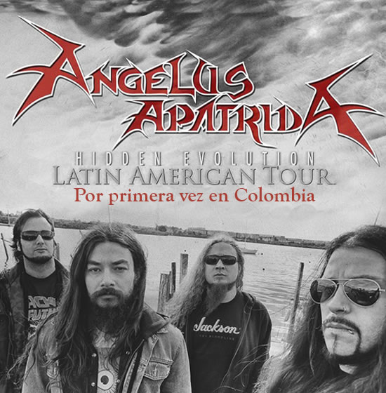 Afiche Angelus Apatrida en Colombia