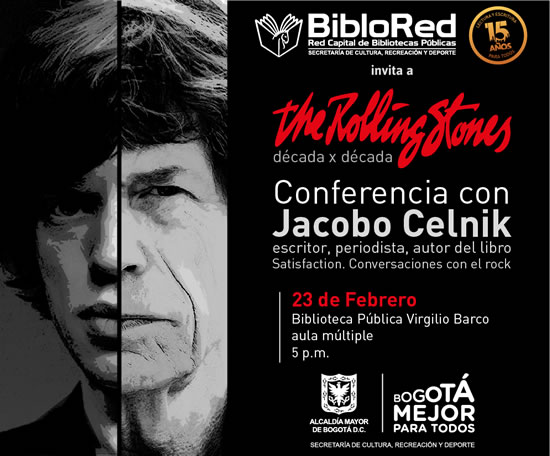 Biblored conversa con el rock este 23 de febrero