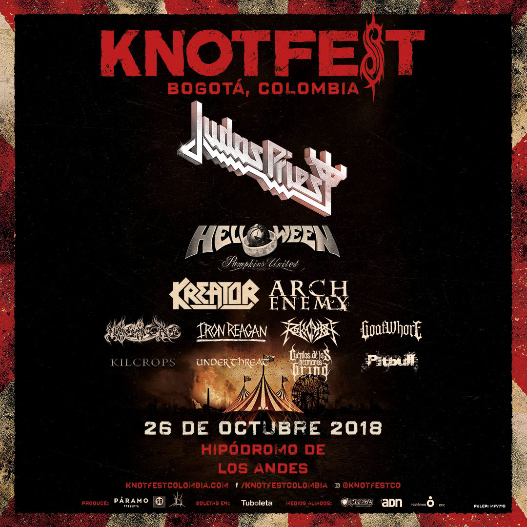 Afiche KnotFest Colombia