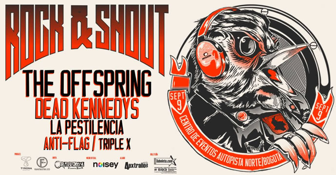 Afiche Oficial Rock & Shout Festival 2016