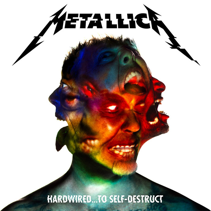 Este es el arte de la carátula del nuevo disco de Metallica