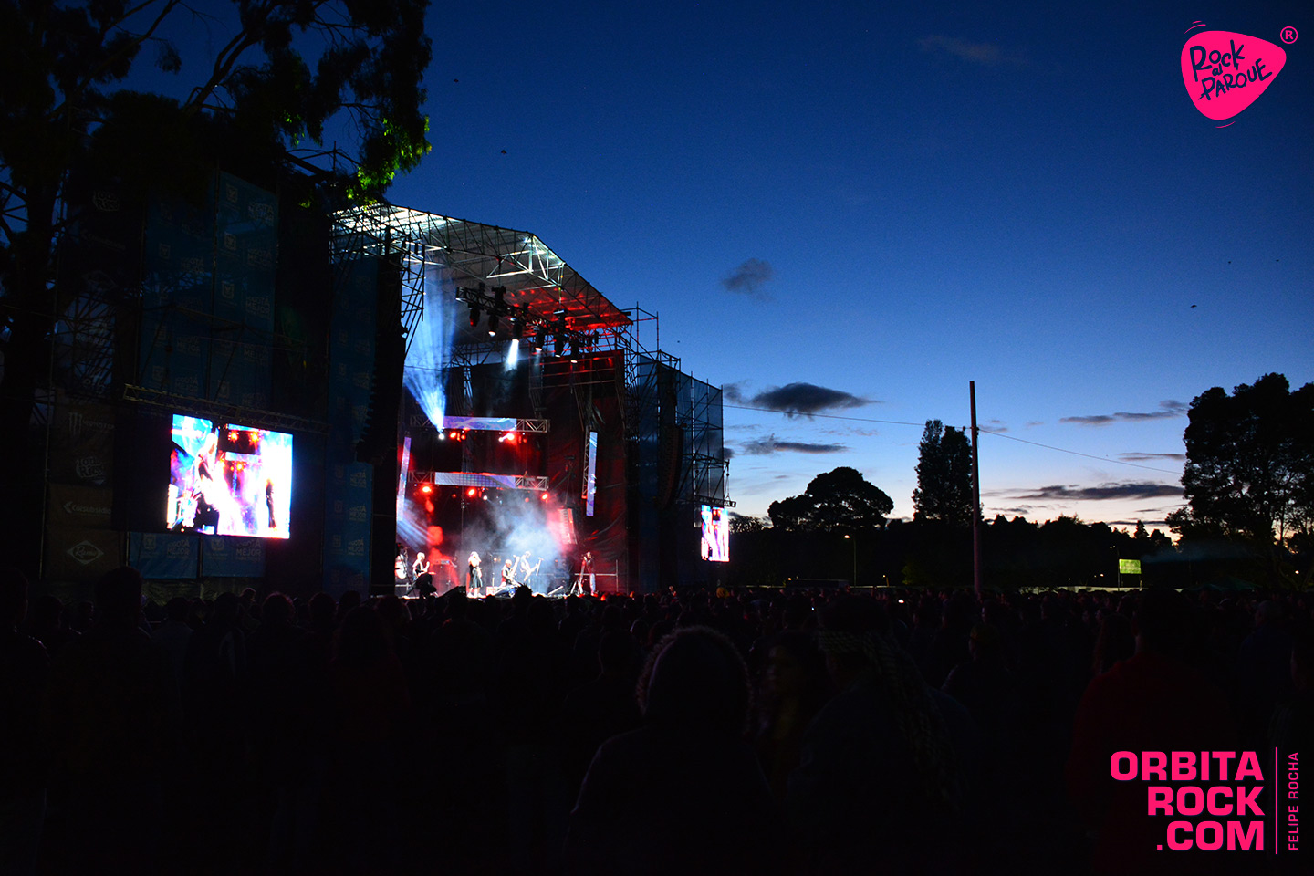 Atardecer Rock al Parque 2018 - Foto: Felipe Rocha