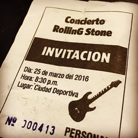 Invitacion a The Rolling Stones en Cuba