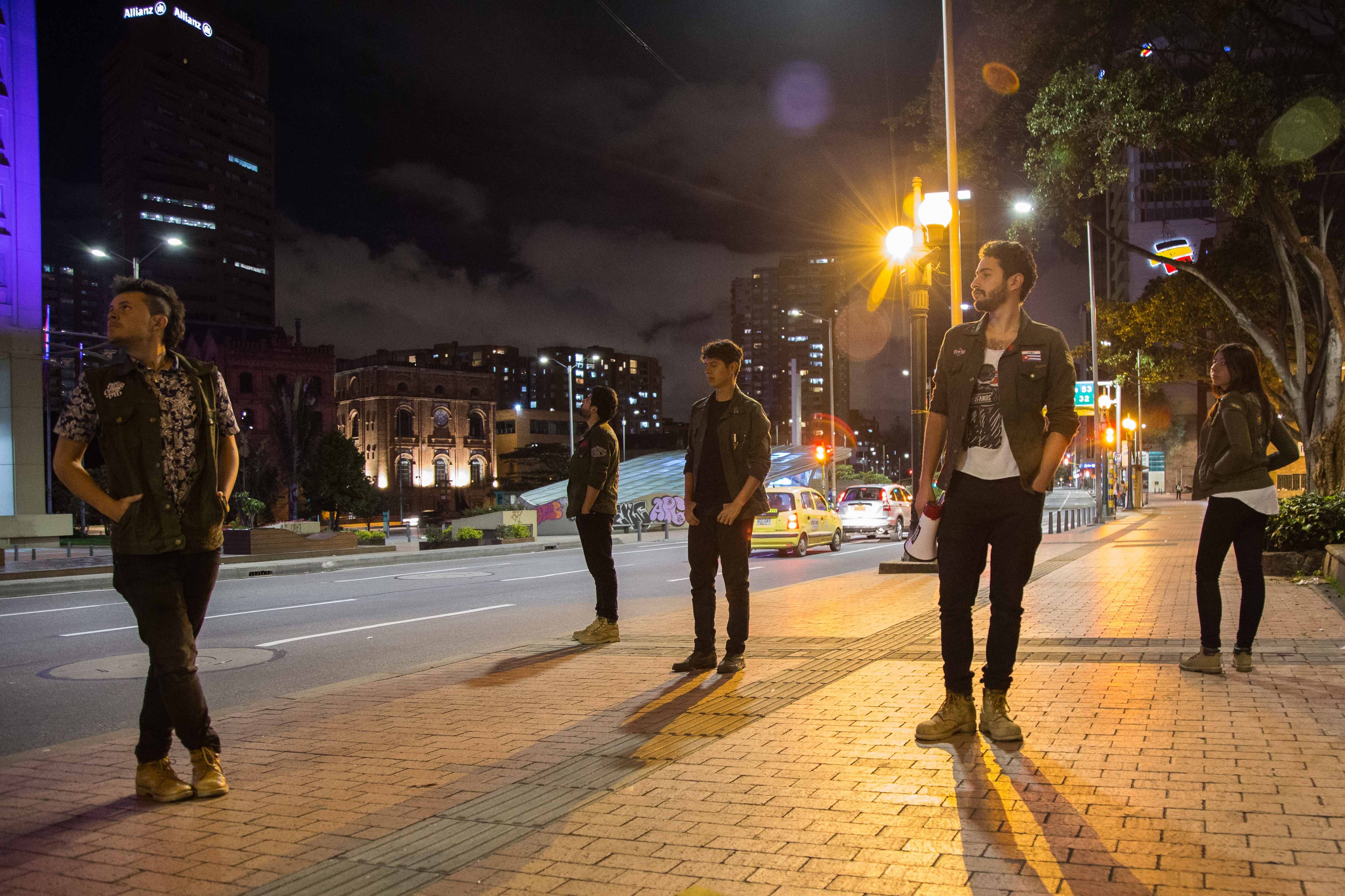 Los Huerfanos, banda de rock bogotana