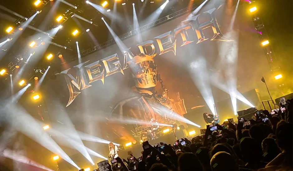Megadeth regresó a Colombia con dos shows en Movistar Arena