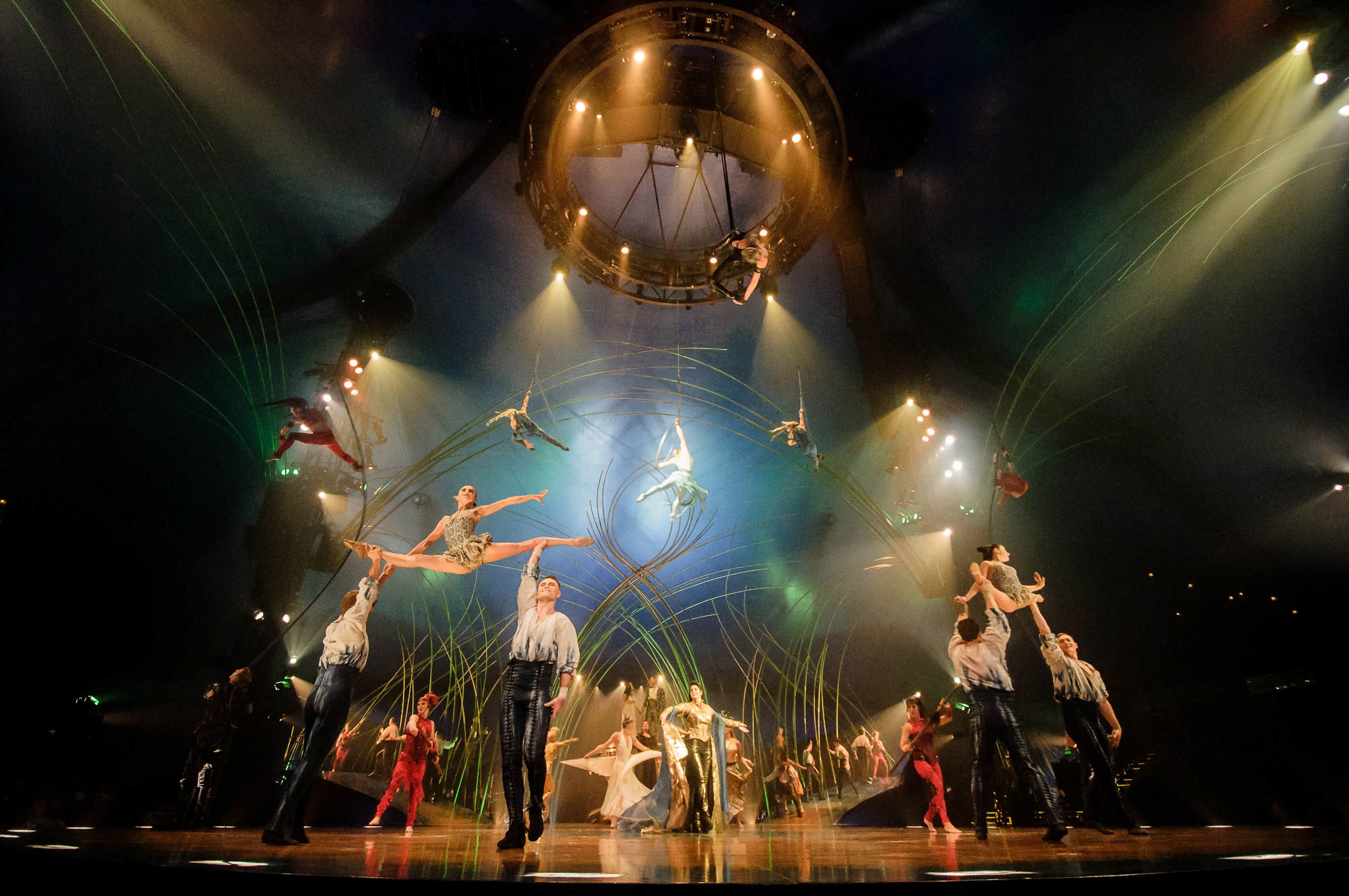 Amaluna del Cirque du Soleil, fotografías en Bogotá