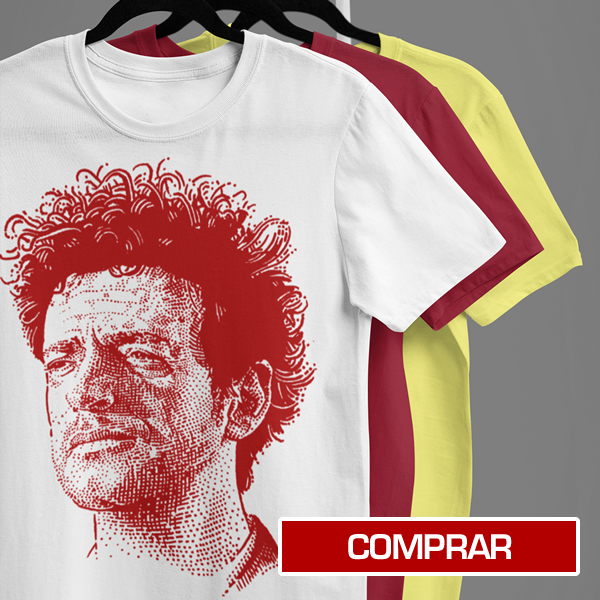 Camiseta edición especial Gustavo Cerati