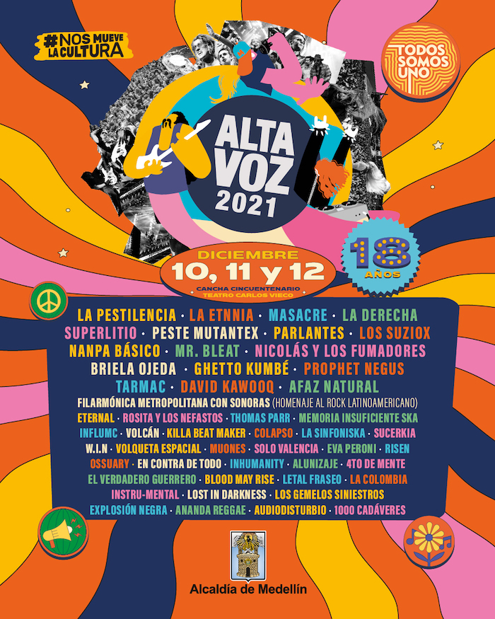 Cartel Altavoz 2021