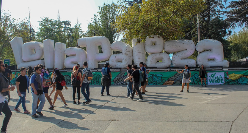 La foto obligada en Lollapalooza Chile 2019
