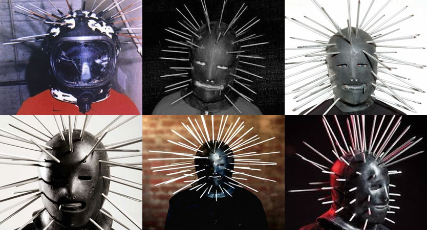 Evolución de máscaras de Craig Jones de Slipknot