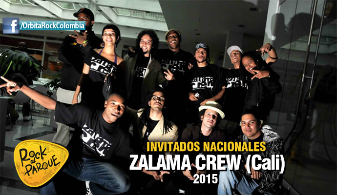 La agrupación caleña Zalama Crew se presentará en Rock al Parque 2015 La agrupación caleña Zalama Crew se presentará en Rock al Parque 2015