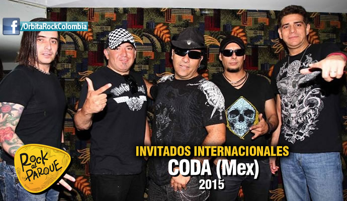 La agrupación mexicana Coda se presentará en Rock al Parque 2015 La agrupación mexicana Coda se presentará en Rock al Parque 2015