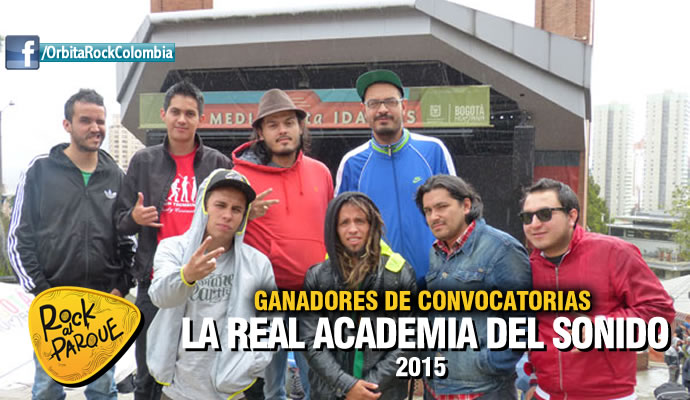 La Real Academia del Sonido tocará en Rock al Parque 2015 La Real Academia del Sonido tocará en Rock al Parque 2015
