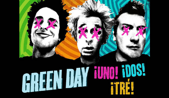 ▷ Green Day reveló las portadas de sus discos 🤘| @orbitarock