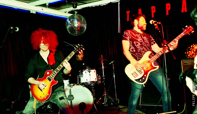 Tappan en el lanzamiento de su nuevo disco
