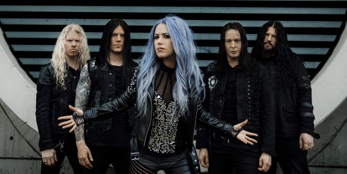 Arch Enemy - Daniel Erlandsson- baterista, segundo de izquierda a derecha Arch Enemy hará parte de la primera edición del Knotfest Colombia