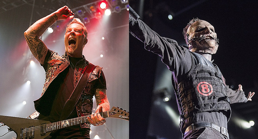 Metallica y Slipknot compartirán escenarios en Australia Metallica y Slipknot compartirán escenarios en Australia