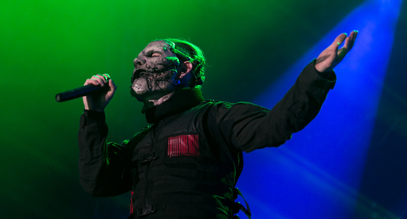 Corey Taylor de Slipknot en su paso por Colombia. Foto: David Micolta Corey Taylor de Slipknot en su paso por Colombia. Foto: David Micolta
