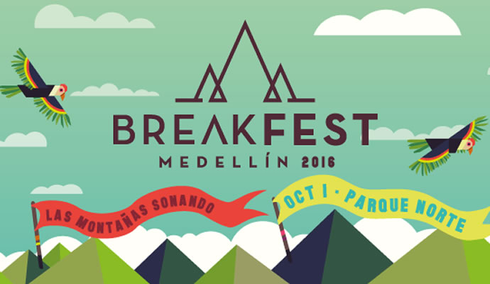 El Breakfest 2016 se realizará el 1 de Octubre en Medellín