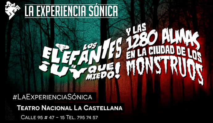 Doble Función de Horror con Los Elefantes y 1280 Almas Doble Función de Horror con Los Elefantes y 1280 Almas