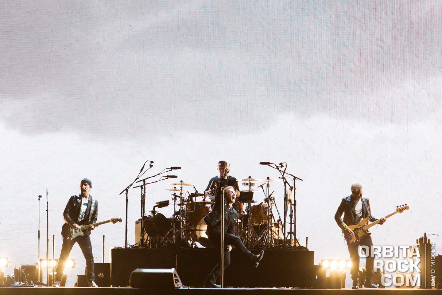 U2 en Bogotá - Fotografía por David Micolta
