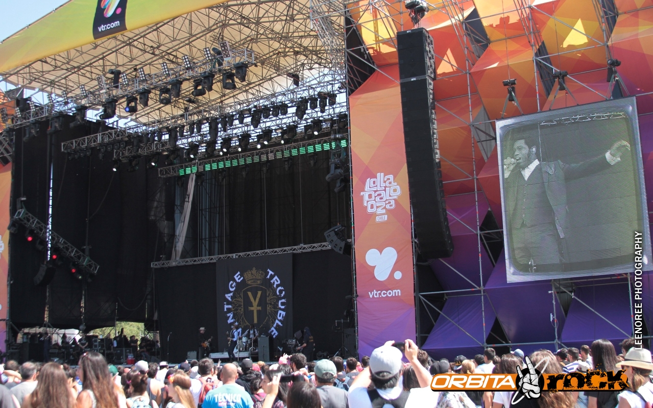 Vintage Trouble en Lollapalooza Chile 2016