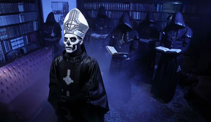 Ghost estar;a en Bogot;a el 26 de Agosto de 2014 Ghost estar;a en Bogot;a el 26 de Agosto de 2014