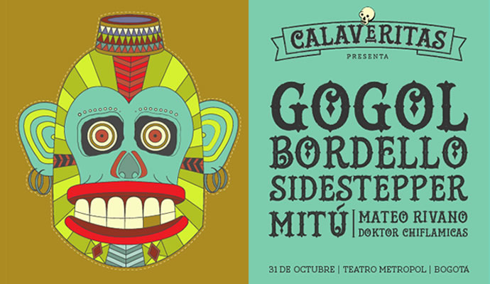 El 31 de octubre la fiesta de Halloween estará a cargo de Gogol Bordello y Sidestepper El 31 de octubre la fiesta de Halloween estará a cargo de Gogol Bordello y Sidestepper