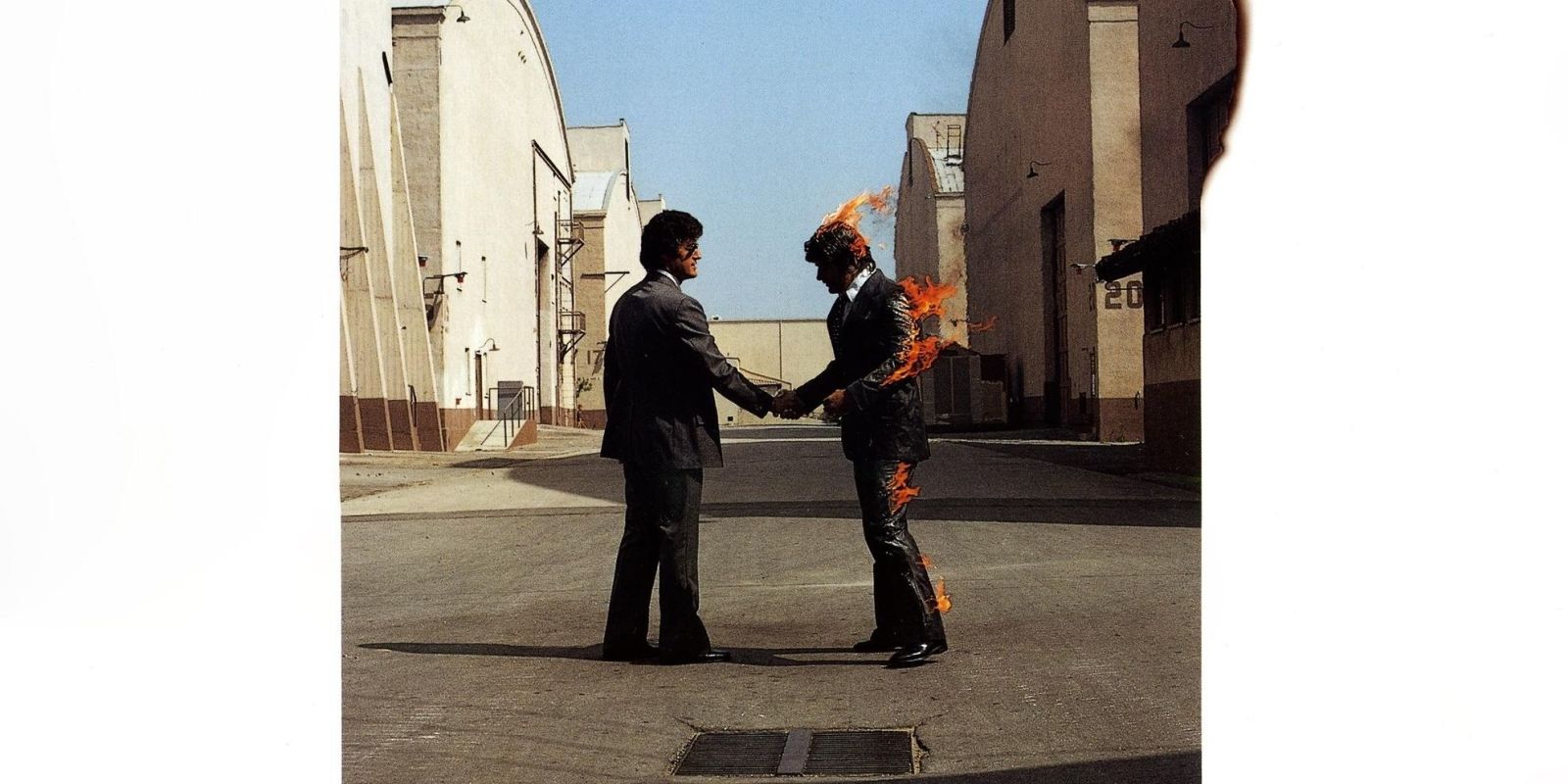 Pink Floyd Wish You Were Here Pink Floyd foro de album Wish You Were Here