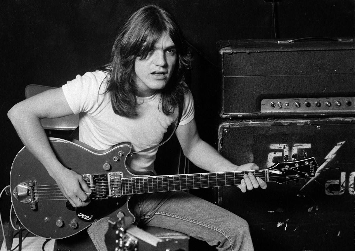 En 2017 murió Malcolm Young, guitarrista de AC/DC