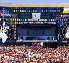Escenario del Wembley Stadium de Londres el 13 de julio de 1985