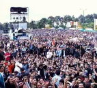 Parque Simón Bolívar en el concierto de Metallica de 1999 - Ph. Niclas Swanlund - Metallica