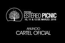 Anuncio del cartel oficial de Estereo Picnic 2016