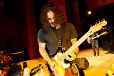 Richie Kotzen en su concierto en Bogotá