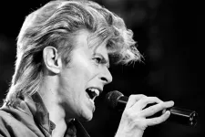 David Bowie el 19 de junio de 1987. Foto: AP