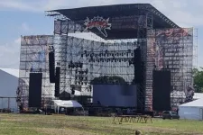 Escenario desolado del Jamming Festival 2022