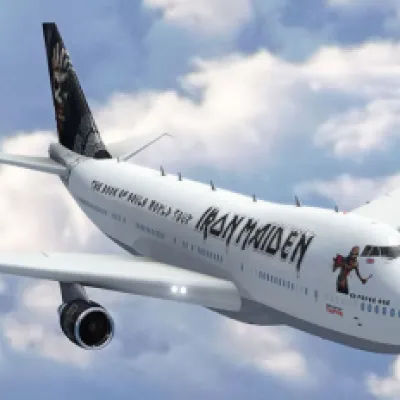 Este será el Boeing 747-400 que usará Iron Maiden para su gira mundial 2016