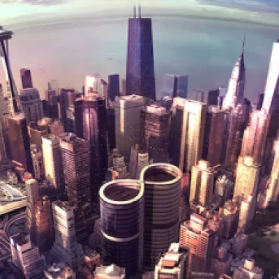 Arte del nuevo disco de Foo Fighters "Sonic Highways"