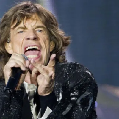 Mick Jagger vocalista de The Rolling Stones