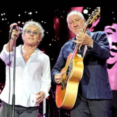 Roger Daltrey y Pete Townshend de The Who