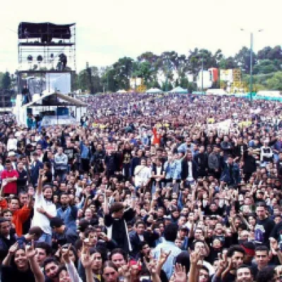 Parque Simón Bolívar en el concierto de Metallica de 1999 - Ph. Niclas Swanlund - Metallica