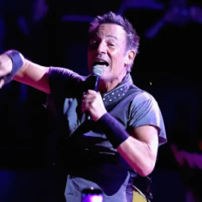 Bruce Springsteen el pasado sábado 23 de abril en Brooklyn