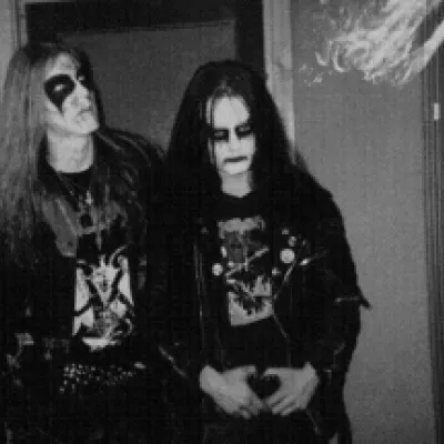 Dead y Euronymous, integrantes de Mayem