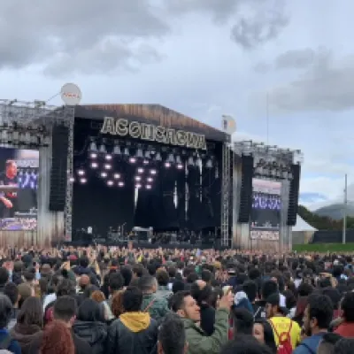 Escenario Acongagua del Festival Cordillera 2022