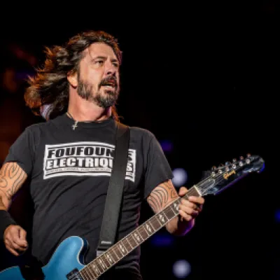 Dave Grohl de Foo Fighters Ph. Renan Olivetti - Prensa The Town