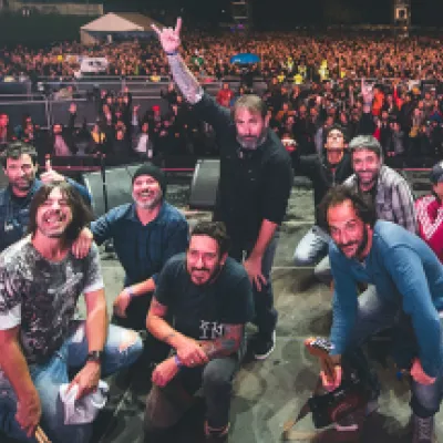 La Vela Puerca en el escenario de Rock al Parque 2019 Ph. Mathew Valvuena