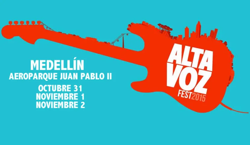 El Altavoz Fest 2015 se realizará de octubre 31 a noviembre 2